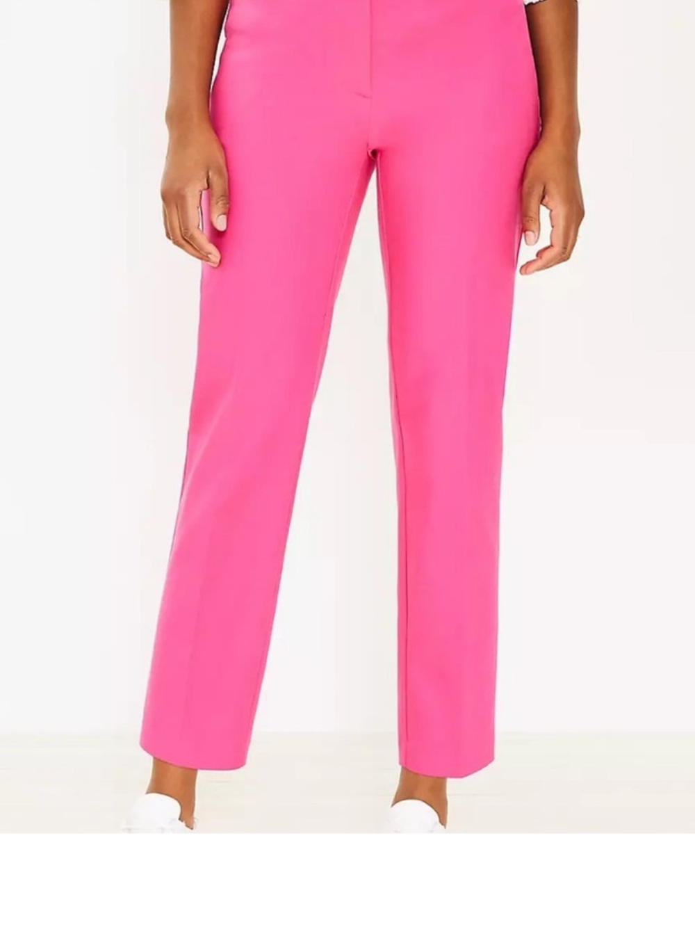 Pink pants- LOFT size 12
